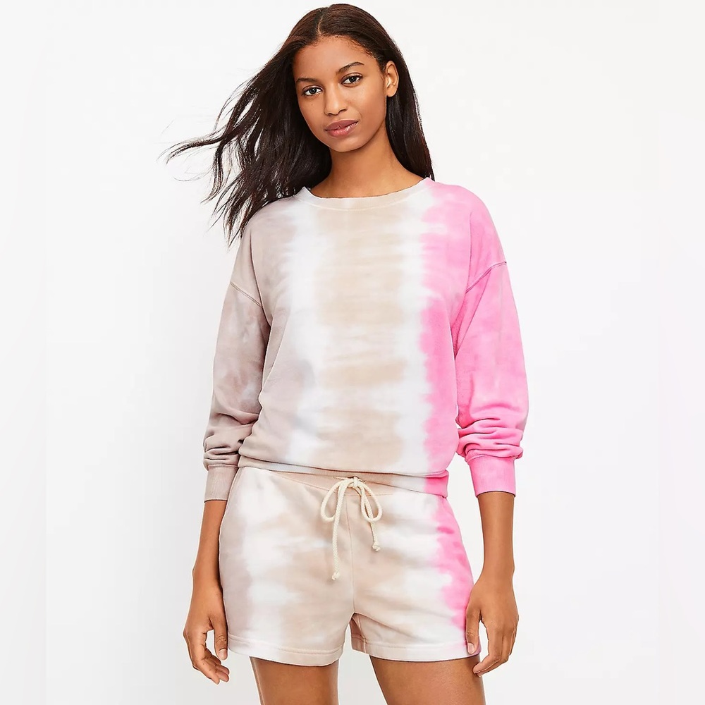 Lou & Grey Tie Dye Cozy Cotton Terry Set